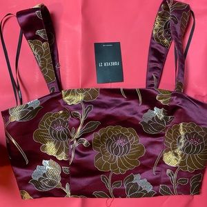 ❌SOLD ❌Forever 21 crop top new with tags